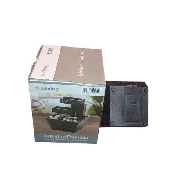 Tabletop Fountain 3 Tier Stone Falls~ True Living Calming Water Flow - Picture 6 of 7